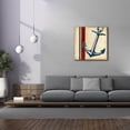 thumbnail image 4 of Epic Graffiti "Americana Captain's Anchor" by Ethan Harper, Canvas Wall Art, 37"x37", 4 of 8
