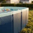 thumbnail image 6 of NOBOLEA 2.1m Foldable PVC Swimming Pool, Non-Inflatable Hard Side Pool for Outdoor Patio, Beach & Garden, Summer Cooling Bath for Family, 6 of 11