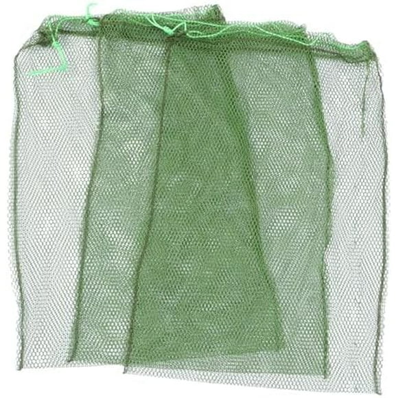 3pcs Products Chum Bag Fishing Net Attract Clam Bag Bait Container Draw String Mesh Sack Shell Collector Fishing Supplies Random Color
