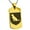 Gold, variant on Stainless Steel Dog Loyalty Coat of Arms Shield Engraved Dog Tag Pendant Necklace