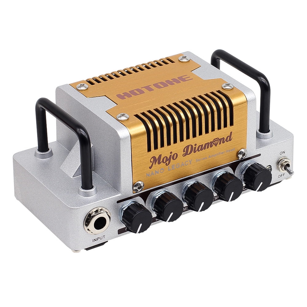 Hotone Nano Legacy Mojo Diamond Mini 5 Watt Compact Guitar Amp Head 3 Band NLA-5