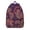 Boho Chic Mandal, variant on Spiritual Mandala Canvas Backpack for Women, Abstract Zen Inspired Travel Daypack with Tribal Harmony and Sacred Pattern
