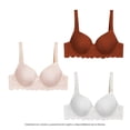 thumbnail image 1 of Brassier Simply Basic para Mujer, Encaje, Multicolor Talla 34B 3 Piezas, 1 of 4