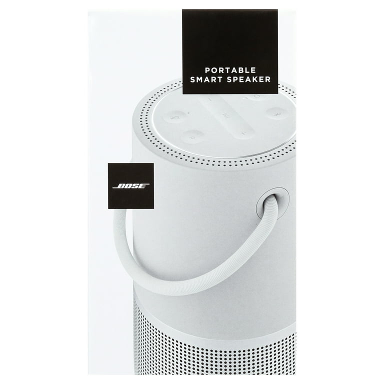 Bose Portable Smart Speaker with Wi-Fi, Bluetooth and Voice Control Built-in, Silver Bose Portable Smart Speaker with Wi-Fi, Bluetooth and Voice Control Built-in, Silver