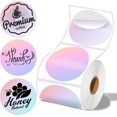 thumbnail image 1 of wqlpp-2 x 2 Round Thermal Labels, 2 inch Round Thermal Sticker Labels for Business and Home, for Label Printer, for M110/M220/M221 Label Maker140 Labels for Printer, Fantasy Purple, 1 of 4
