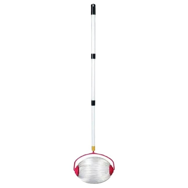 Likrtyny Telescópico Retráctil para Recolector Nueces para Pecan Hickory Buckeyes (rojo L)