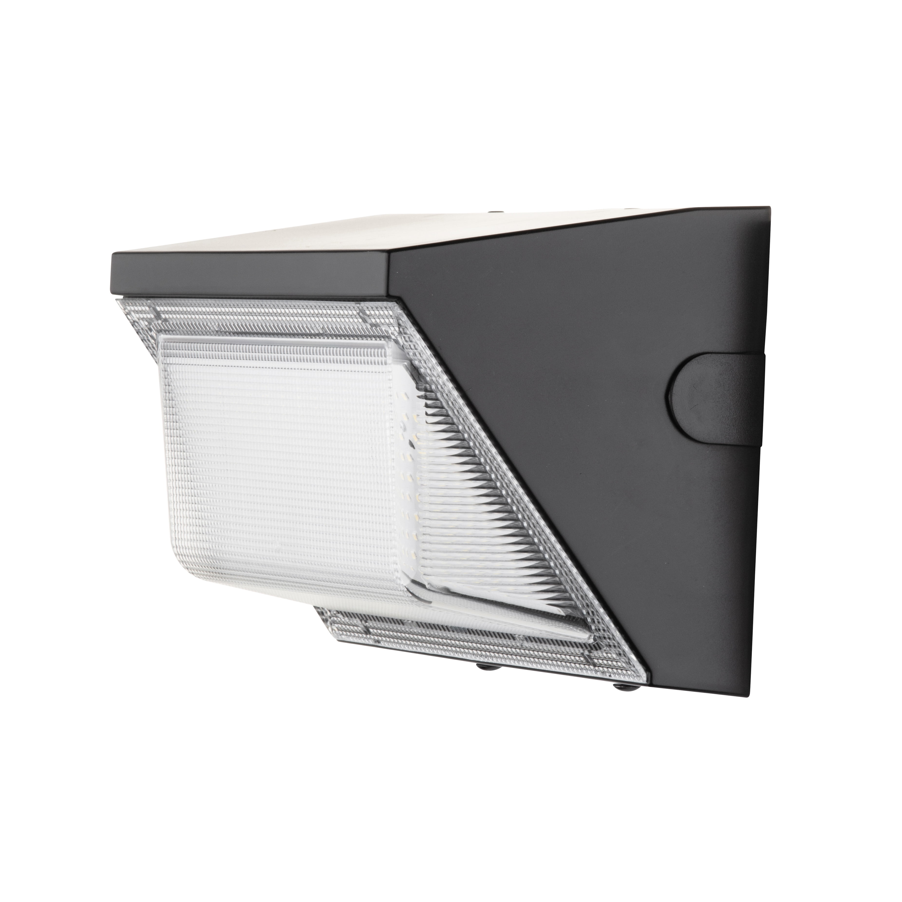 Hyper Tough Direct Wire LED Dusk to Dawn Wall Pack Security Light, Black, 5000 Lumens, 120V