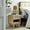 Oak, variant on Modway Soma 1-Drawer Rattan MDF and Particleboard Nightstand in Walnut