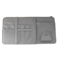 thumbnail image 1 of Automóvil Car Sun Visor Organizador Bolsa de almacenamiento Colgante Titular de la tarjeta (Gris) Tmvgtek Accesorios para autos y motos, 1 of 5
