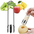 thumbnail image 2 of Stainless Steel Fruit Core Remover for Efficient and Easy Coring, 2 of 8