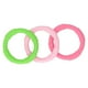 thumbnail image 5 of Pulsera de dentición Jadeshay 3 piezas de mordedor de silicona color brillante, 5 of 14