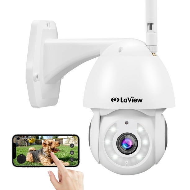 LaView 2K Security Camera Outdoor Wired Starlight Color Night Vision