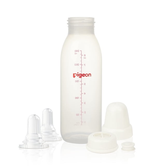 Biberón PIGEON para labio y paladar hendido 240 ml con 2 tetinas
