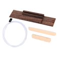 thumbnail image 4 of arctrm Ukulele Bridge Strings Set Replace Parts DIY Ukulele Parts Musical Instrument, 4 of 10