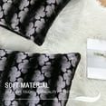 thumbnail image 4 of Home Soft Things Ballys Faux Fur 2 Piece Throw Pillow Cover Set - Black - 14" x26", 4 of 9