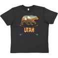 thumbnail image 3 of Inktastic Utah Vacation Bear Silhouette Youth T-Shirt, 3 of 5