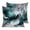 Teal, Gray, Mint, variant on Pillow Covers 24x24 Set of 2, Abstract Teal Throw Pillow Covers Decorative Couch Cushion Cover, Modern Geometric Grey Green Waves Microfiber Soft Square Pillowcases for Bedroom Living Room Sofa