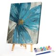 thumbnail image 2 of Cuadros Decorativos Kit de pintura DIY por número Flor azul sin marco para decoración colgante del hogar (S1140) Sywqhk Nuevos Originales, 2 of 9