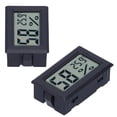 thumbnail image 3 of Xirurus Digital Display Temperature Meter ABS Environment Indoor Thermometer for Smart Home FY11001 Black, 1.97 inches / 5 cm, 3 of 4