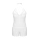 thumbnail image 4 of Mujeres Más Tamaño Manga Larga Tops Casual Color Sólido Blusa con Correa Ajustable de Espalda Y Bralette Incorporado, Poliéster Suave para el Uso Diario de Primavera, 4 of 8