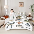 thumbnail image 4 of Castle Fairy Fish Wildlife Boy Full Size Comforter Sets,Lake Life Bedding Sets, 4 of 8