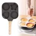 thumbnail image 2 of Sartén Antiadherente para Huevos, Sartén Multiforma para Desayuno, Sartén con Asa Desmontable para Estufa, Sartén para Panqueques Familiar, Color ., 2 of 5