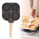 thumbnail image 2 of Sartén Antiadherente para Huevos, Sartén Multiforma para Desayuno, Sartén con Asa Desmontable para Estufa, Sartén para Panqueques Familiar, Color Negro., 2 of 5