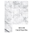 thumbnail image 3 of 29 estilos de azulejos con textura de mármol, adhesivos para cocina, armario, baño, decoración del hogar, película dura de cristal despegable y adhesiva, calcomanías de pared gruesas, 3 of 5
