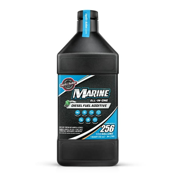 Opti-Lube Marine Diesel Fuel Additive: 1 Quart Treats up to 256 Gallons