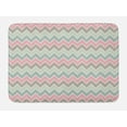 thumbnail image 1 of Geometric Bath Mat, Vintage Funky Textured Abstract Quirky Forms in Gradient Tone Modern Illustration, Non-Slip Plush Mat Bathroom Kitchen Laundry Room Decor, 29.5 X 17.5 Inches, Multicolor, Ambesonne, 1 of 2