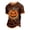 C44 Orange, variant on CONZONE Mens Halloween T-Shirts Pumpkin Graphic Tees for Men Short Sleeve Crew Neck Fashion Tops