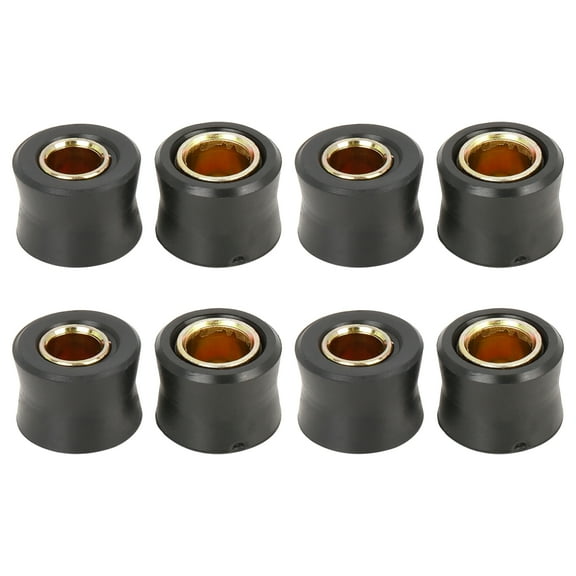 Motorcycle 10mm 12mm Rear Shock Absorber Cushion Rubber Ring Shock Absorber Bushing 4 Set