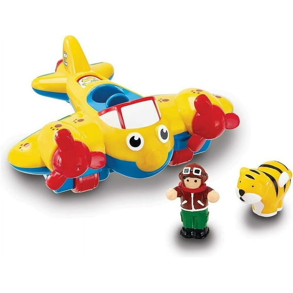 WOW Toys Johnny Jungle Plane (3 Piece Play Set)