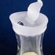 thumbnail image 4 of 6 Piezas Garrafas de Agua de PláStico de 0,6 L con Tapas Abatibles Blancas, Jarras Inastillables Reciclables y de Alimenticio, Tarro de Jugo, 4 of 8