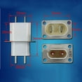 thumbnail image 2 of MYG Connecteur de Four à Micro-Ondes Prises Magnétron Pièces de Rechange Outils, 2 of 7