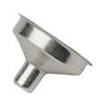 thumbnail image 1 of Stainless Steel Hip Flask Funnel Oil Bottles Hopper for Kitchen Pocket Whisky, 1 of 5
