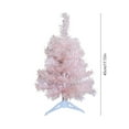 thumbnail image 3 of Pink Tabletop Christmas Tree, Imitation Desktop Decor with Lights and Ornaments, Plastic Material for Indoor Home Party Decoration,Vsgery, 3 of 8