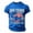 130-Blue, variant on Kids 250 Anniversary Usa Shirts Red White and Blue 250 Year American Flag Girls T Shirts Boys Round Neck Short Sleeve Tshirts Patriotic Tees Casual Summer Tops