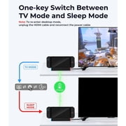 SIWIQU Switch 2 TV Dock 4K@120Hz Charging Dock Station For Nintendo Switch2 100W 4K HDMI Adapter/Type C/USB Port