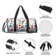 thumbnail image 4 of Balery Summer Bolsa de Gimnasio para Mujeres y Hombres, Bolsa de Viaje Impermeable, Bolsa de Fin de Semana con Compartimento para Zapatos y Bolsillo Húmedo, 4 of 6