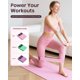 thumbnail image 5 of Set de anillos de pilates Fuelion para mujer con bandas de resistencia y accesorios, 5 of 7