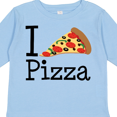 thumbnail image 4 of Inktastic I Heart Pizza Boys or Girls Long Sleeve Toddler T-Shirt, 4 of 5
