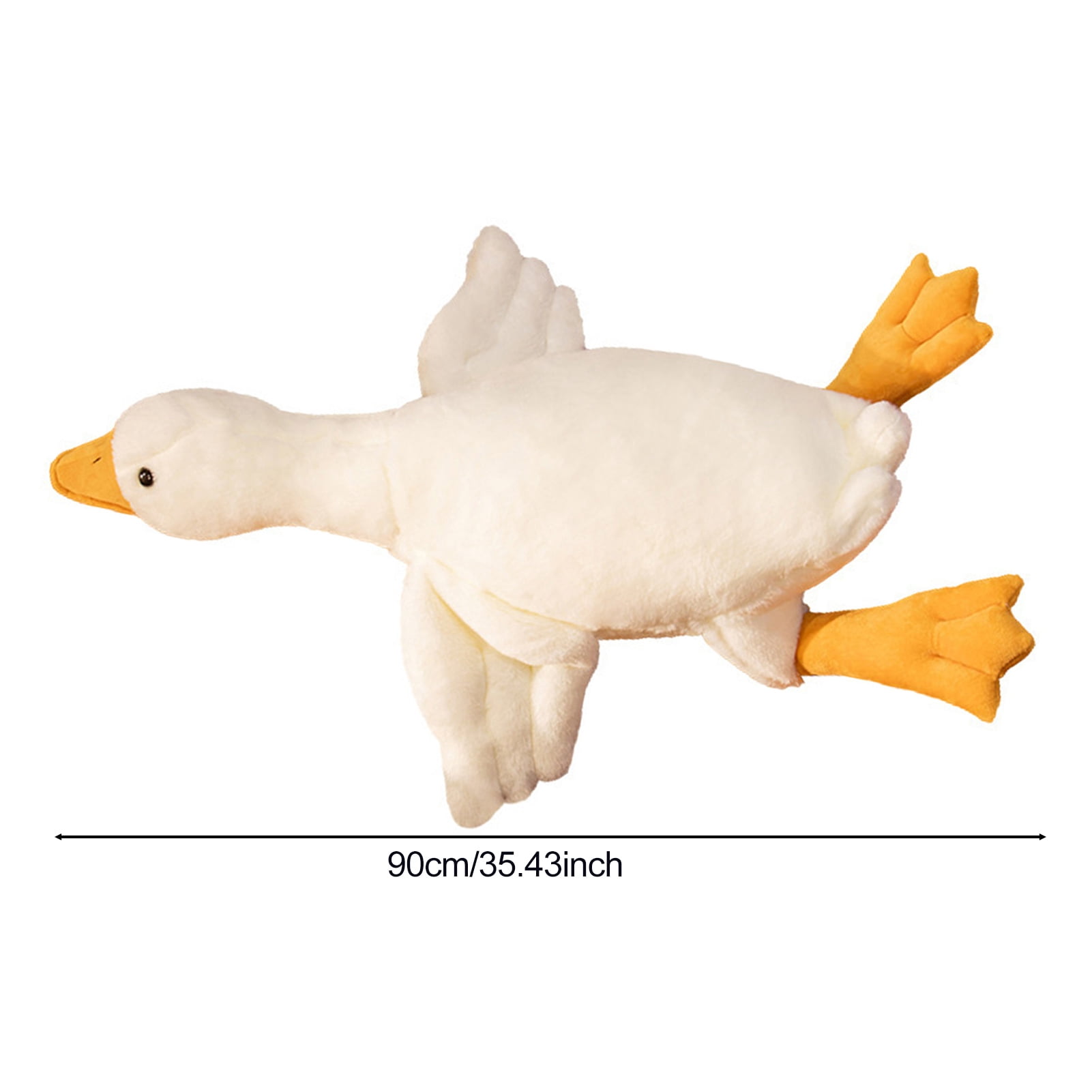 YIFAEUX Goose Plush Dog Toy Soft Stuffed Animal for Aggressive Chewers Realistic Goose Toy Interactive Dog Toy Gift for Pet Lovers