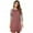 Wine Red, variant on Keimprove Women's Plus Size Nightgown Sleepwear 3/4 Sleeves Nightshirts Soft Sleep Pajamas Top Boyfriend Nightdress