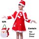 thumbnail image 3 of Disfraz de Papá Noel para Navidad, disfraz de Cosplay para niñas y niños, ropa de Papá Noel para Navidad, disfraz de Cosplay, 3 of 5
