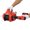 Red + ABS, variant on Electric Car Jack Kit 5T 12V 4IN1 Floor Jack with Impact Wrench for SUV MPV Sedan - Orange Plastic Case
