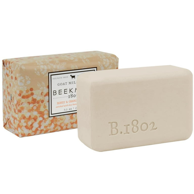 Honey & Orange Blossom Goat Milk Bar Soap - Beekman 1802 - Beck Home + Goods