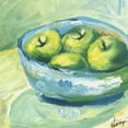 thumbnail image 2 of Harper, Ethan 20x20 Gold Ornate Wood Framed with Double Matting Museum Art Print Titled - Bowl of Fruit II, 2 of 4