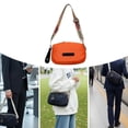thumbnail image 4 of Bolso bandolera de moda para mujer, con correa de hombro ajustable, de tela Oxford para desplazamientos diarios. Naranja, 4 of 8