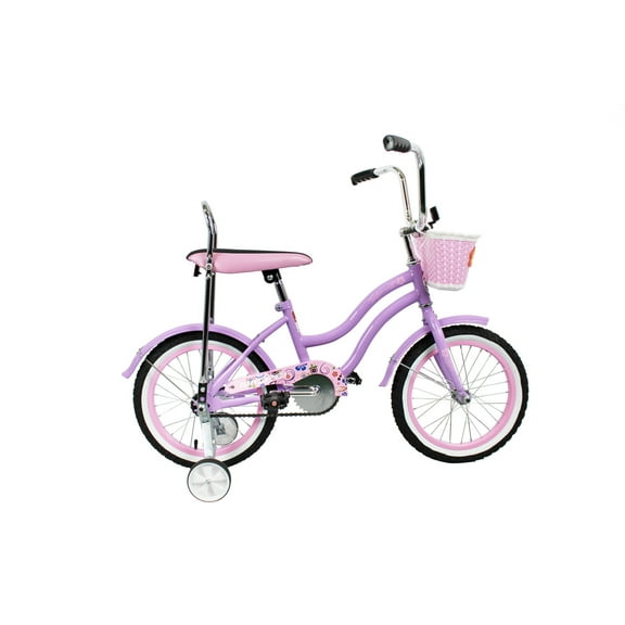 MICARGI TAYLOR 16" LOWRIDER WITH TRAINING WHEELS-PURPLE
